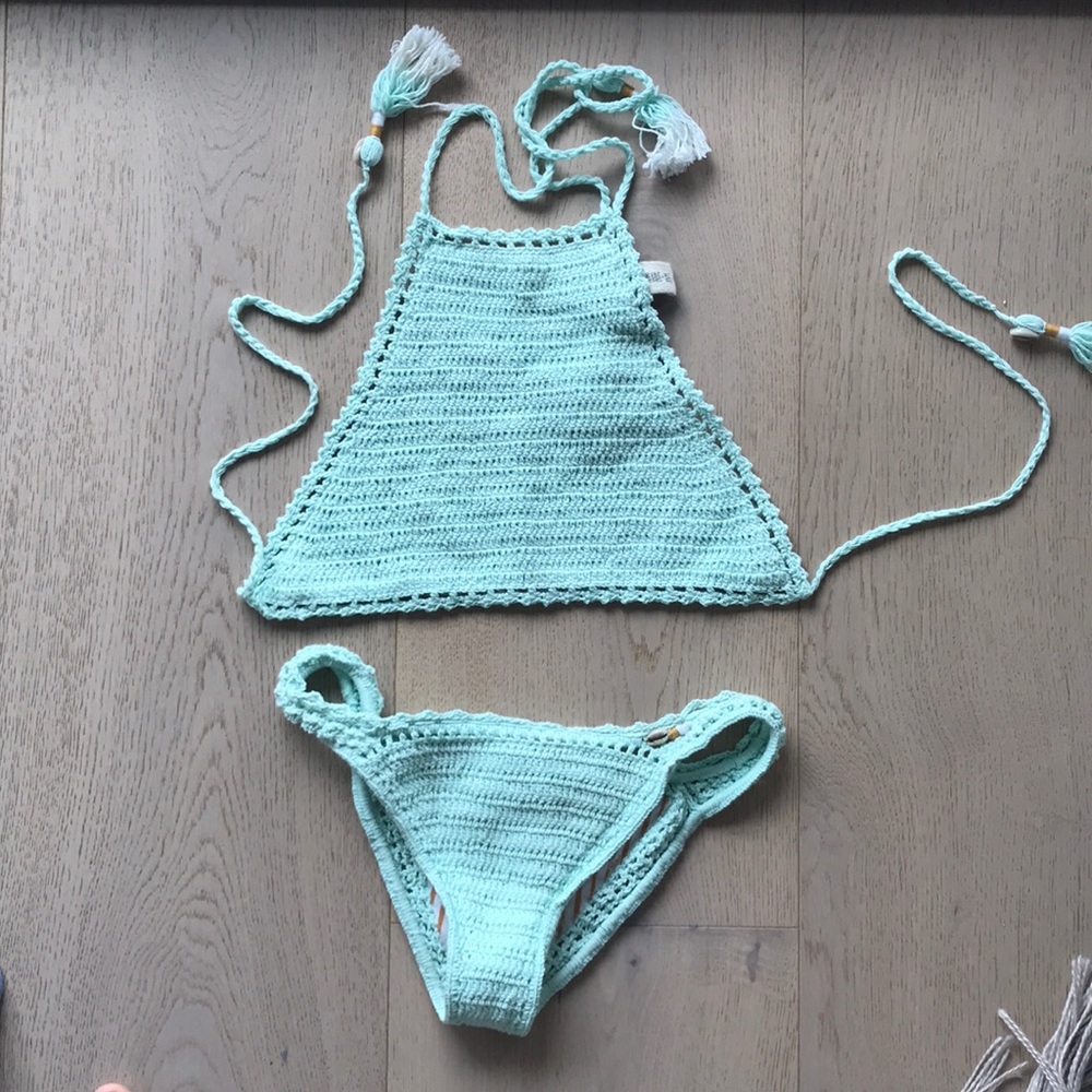 SHE MADE ME crochet bikini